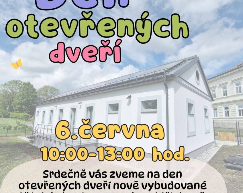 Den otevřených dveří v dětské skupině Nový Oldřichov