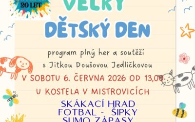 Pozvánka na Den dětí – Unie rodičů a přátel školy